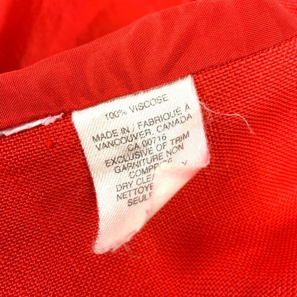 3/$30 Mr. Jax Red Blazer Dress Jacket - Picture 9 of 12